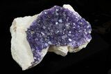 Purple, Cubic Fluorite Plate - Cave-in-Rock, Illinois #35711-2
